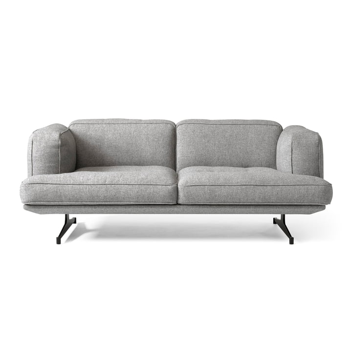 Inland Sofa AV22, 2-Sitzer, grau (Hallingdal 130) von &Tradition