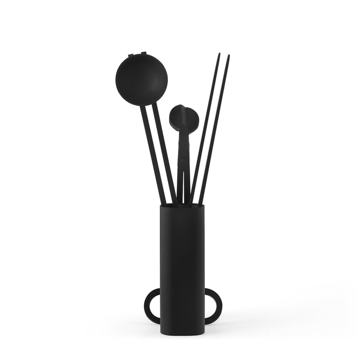 Clip Kerzenlöscher Set von Menu in der Farbe schwarz