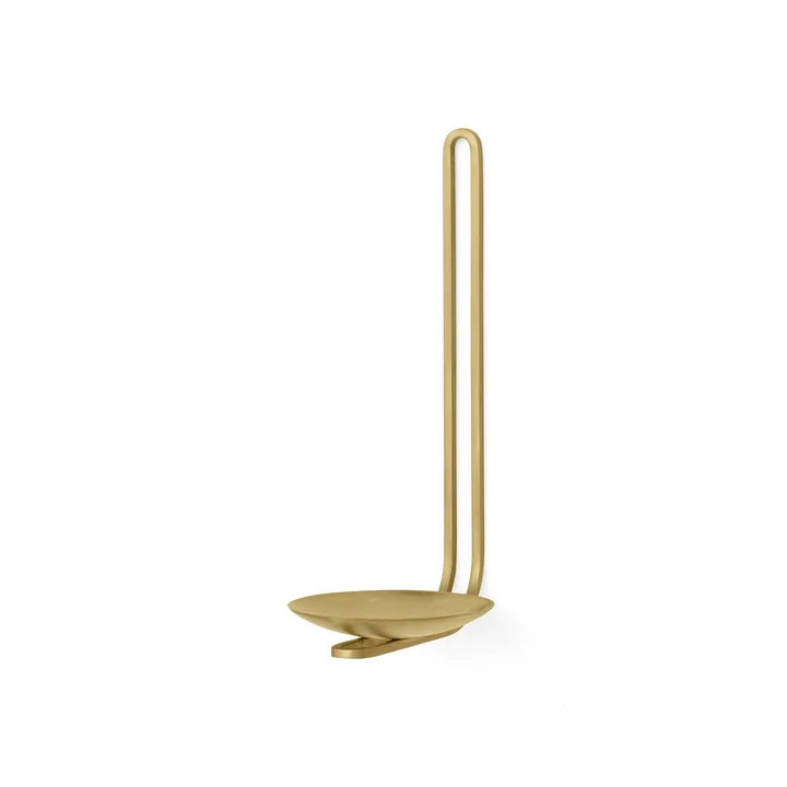 Clip Wand-Teelichthalter von Audo in der Farbe Messing