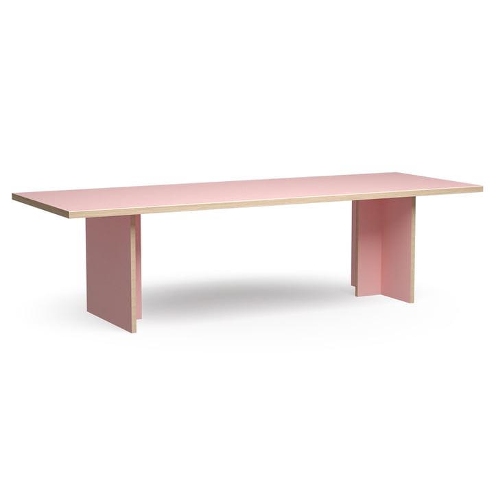 Esstisch rechteckig, 280 cm, pink von HKliving