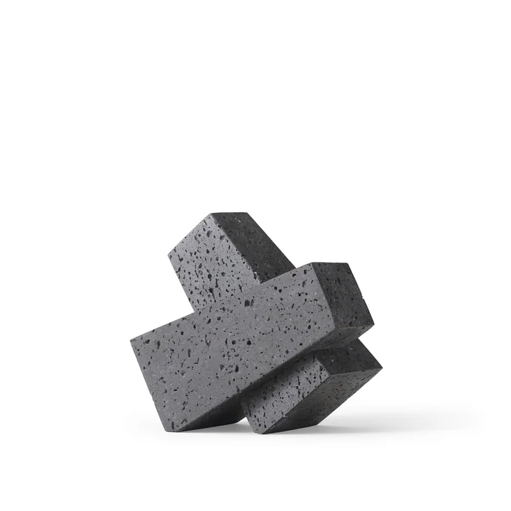 Converge Buchstütze von Audo in der Ausführung lava stone