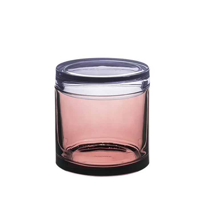 Glasdose von Remember in der Größe S