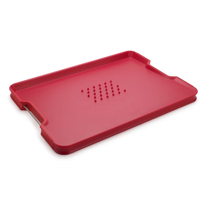 Cut & Carve Plus, rot von Joseph Joseph