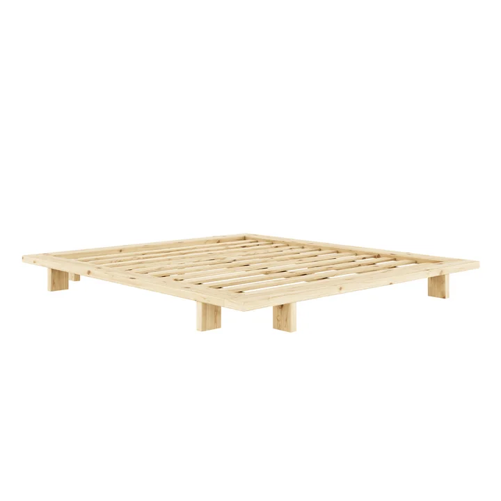 Japan Bett 180 x 200 cm von Karup in Kiefer natur