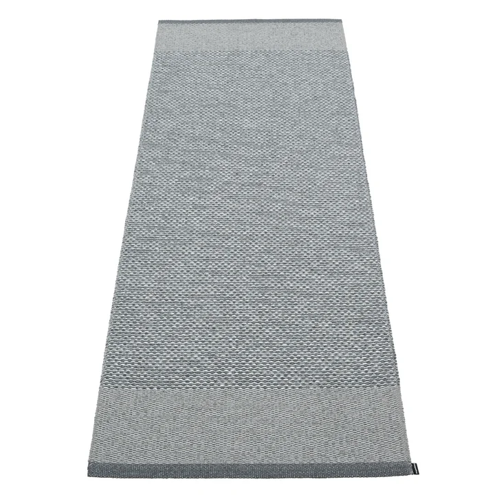 Edit Teppich, 70 x 200 cm, granit / grey metallic von Pappelina