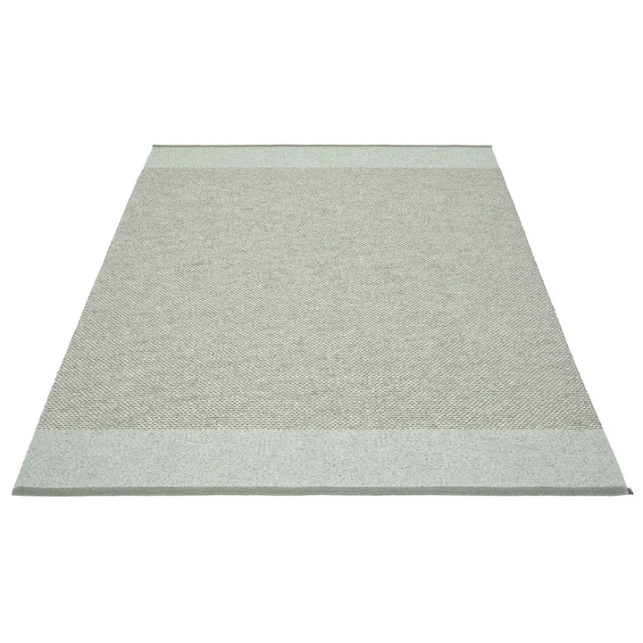 Edit Teppich, 180 x 260 cm, edit army / sage/ stone metallic von Pappelina