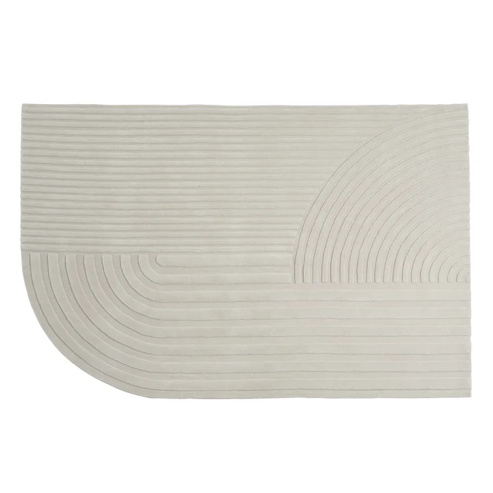 Relevo Teppich, 200 x 300 cm, off-white von Muuto
