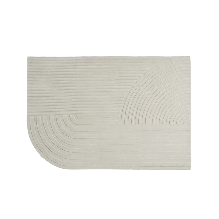 Relevo Teppich, 170 x 240 cm, off-white von Muuto