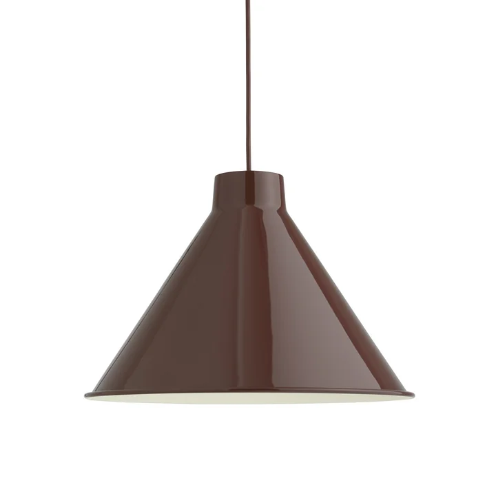 Top Pendelleuchte LED, Ø 38 cm, deep red von Muuto