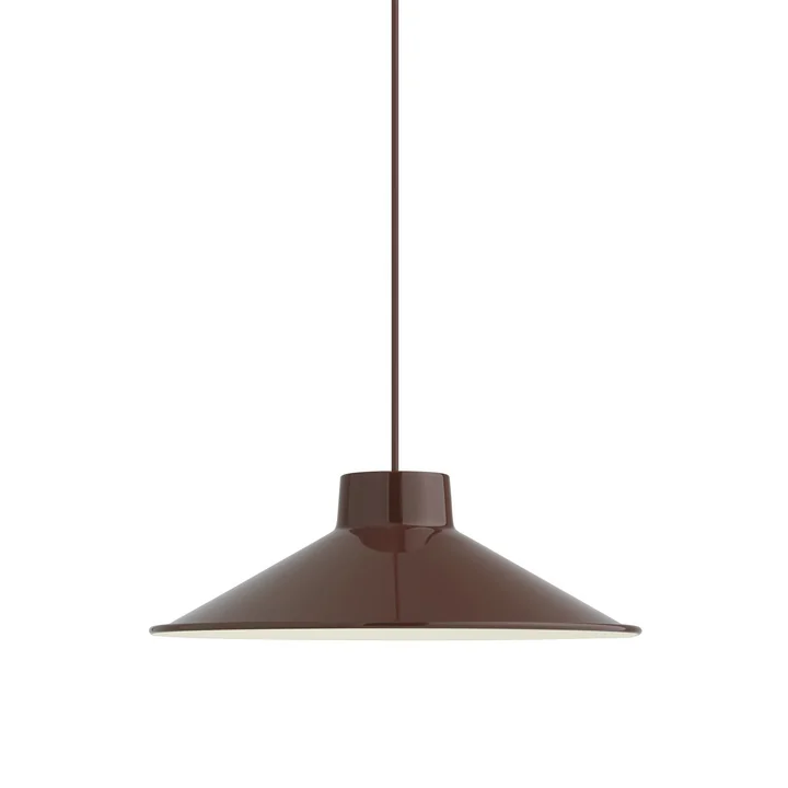 Top Pendelleuchte LED, Ø 36 cm, deep red von Muuto