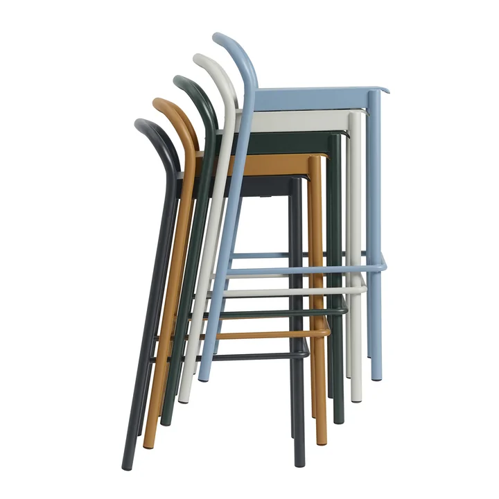 Linear Steel Barhocker Outdoor von Muuto