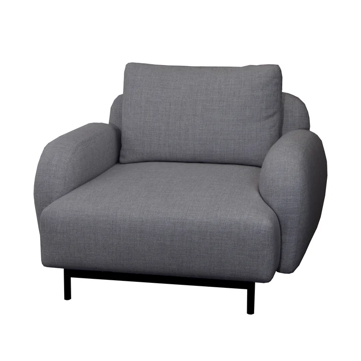 Aura Sessel 11, dunkelgrau, (Cane-line Ambience) von Cane-line