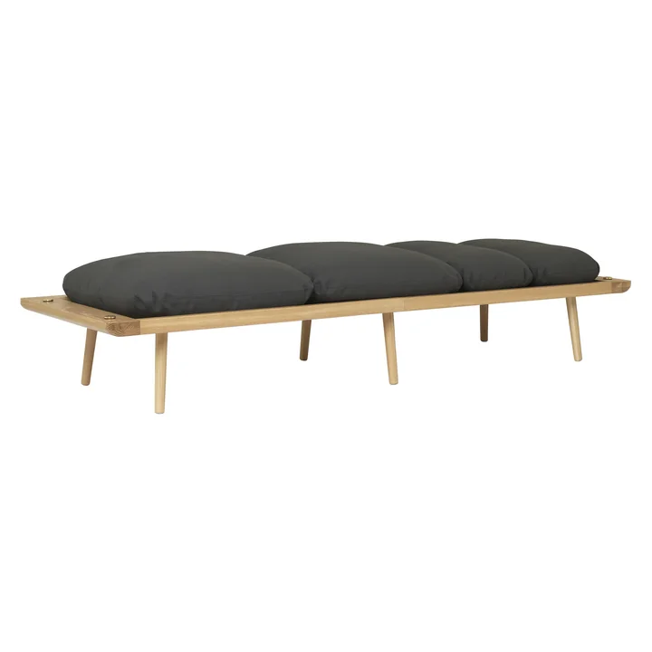 Lounge Around Daybed, Eiche / shadow von Umage
