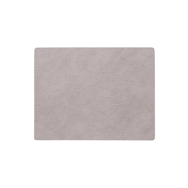 Tischset Square M, 34.5 x 26.5 cm, Hippo warm grey von LindDNA