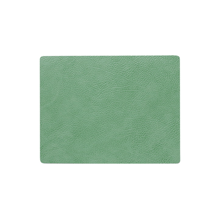 Tischset Square M, 34.5 x 26.5 cm, Hippo forest green von LindDNA