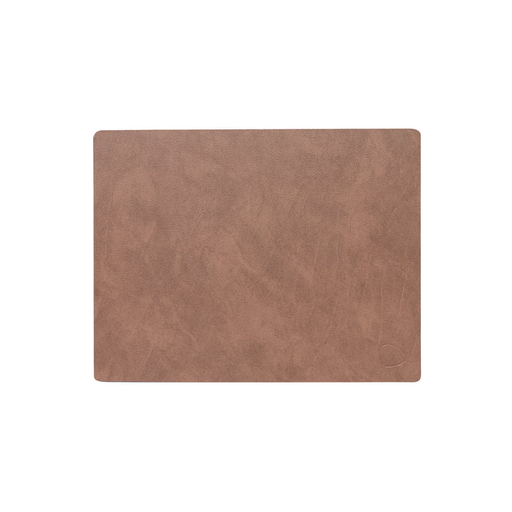 Tischset Square M, 34.5 x 26.5 cm, Nupo braun von LindDNA