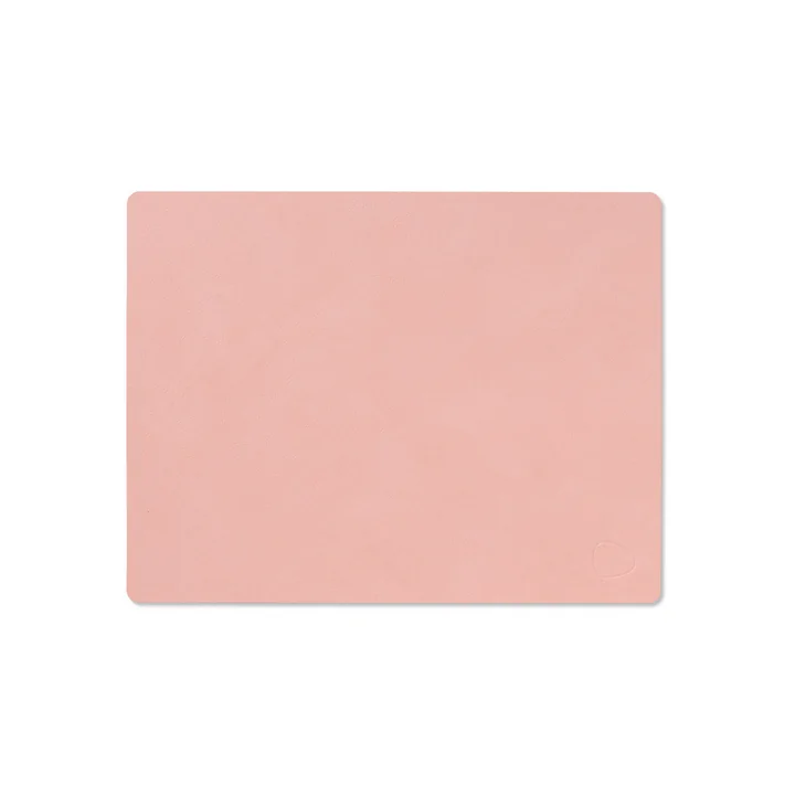 Tischset Square M, 34.5 x 26.5 cm, Nupo rose von Lind DNA