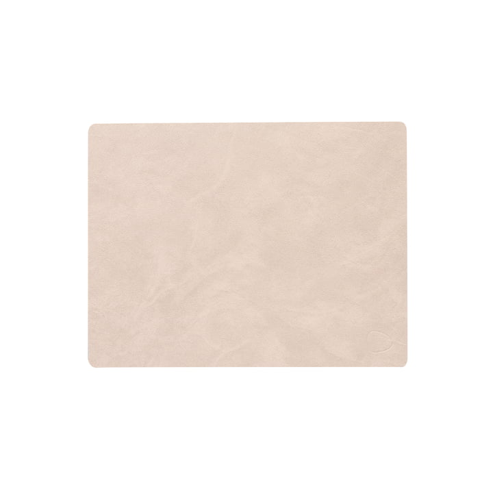 Tischset Square M, 34.5 x 26.5 cm, Nupo sand von LindDNA