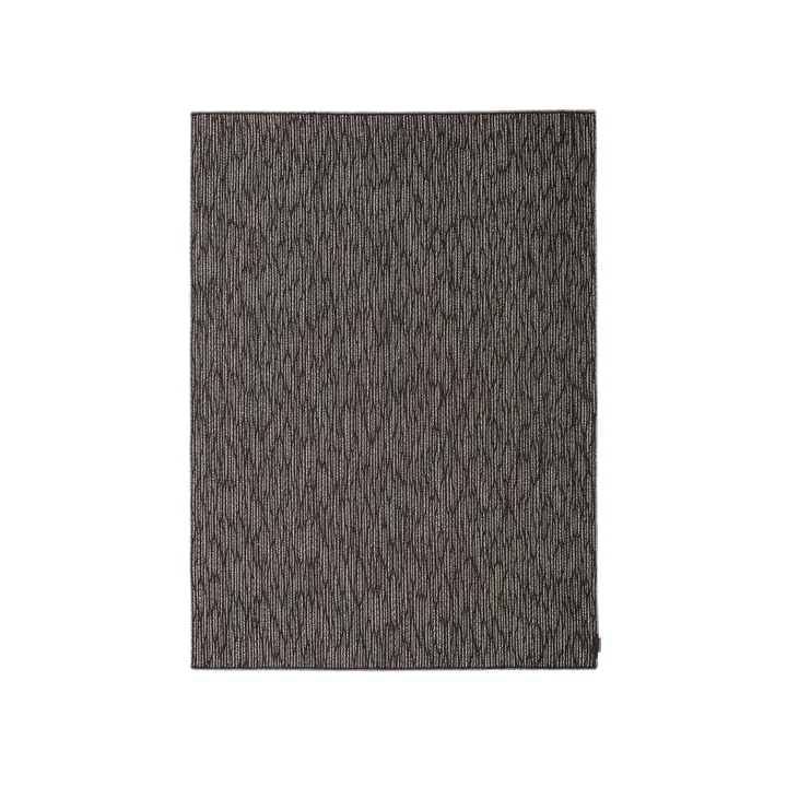 Braid Tepich, 180 x 240 cm, dunkelbraun / mehrfarbig (0191 Salt and Pepper) von Kvadrat