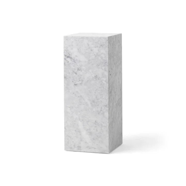 Plinth Pedestal Podest, H 75 cm, carrara von Audo
