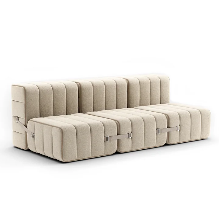 Curt Sofa Set 6, grau / beige (Jet - 9110) von Ambivalenz
