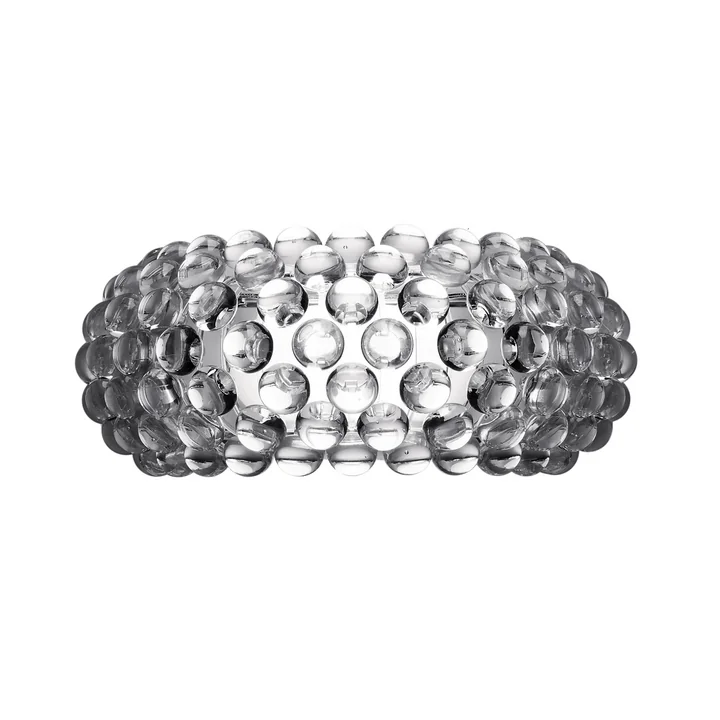 Foscarini - Caboche media LED-Wandleuchte, transparent