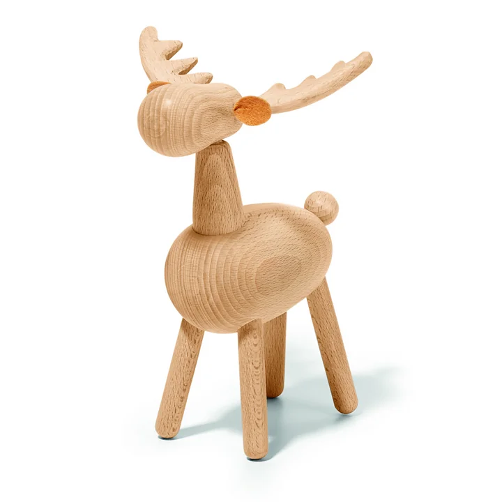 Elmar Elch Holzfigur, Buche, L von Philippi