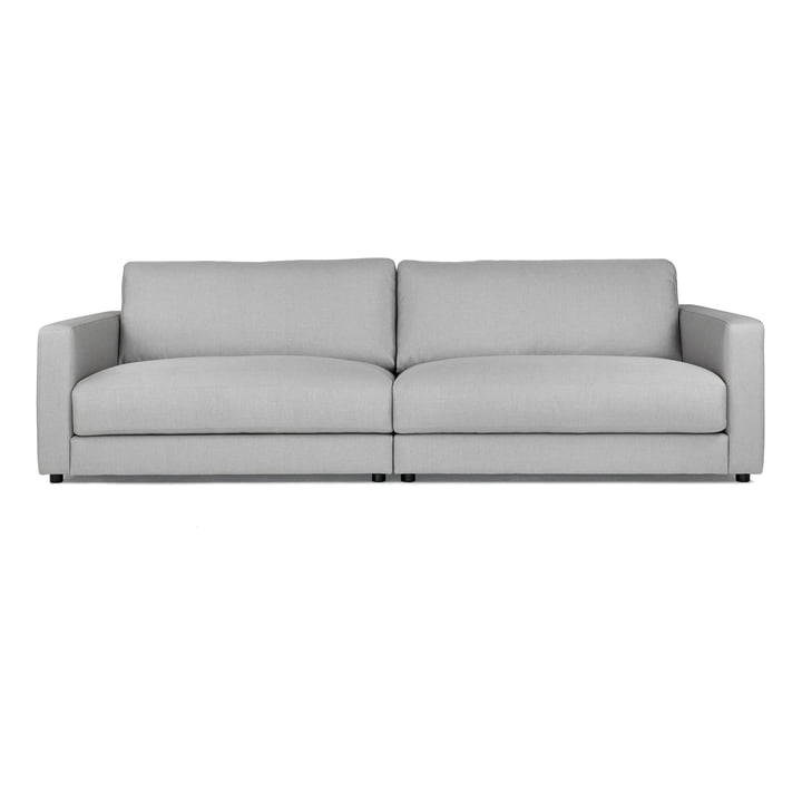Panama Sofa 3-Sitzer, hellgrau (Libra 50) von Sitzfeldt