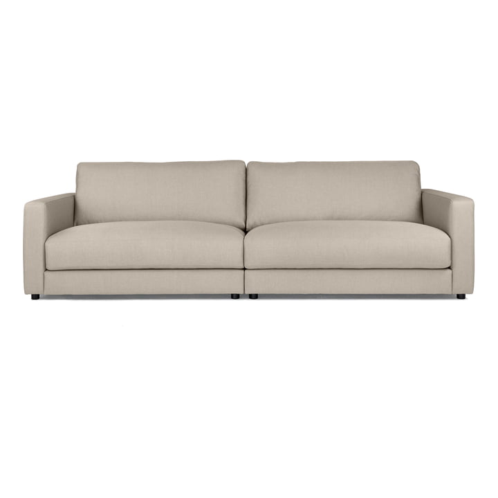 Panama Sofa 3-Sitzer, beige (Libra 5) von Sitzfeldt