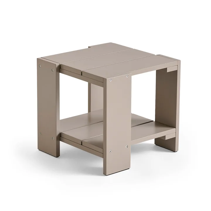 Crate Beistelltisch, L 49,5 cm, london fog von HAY