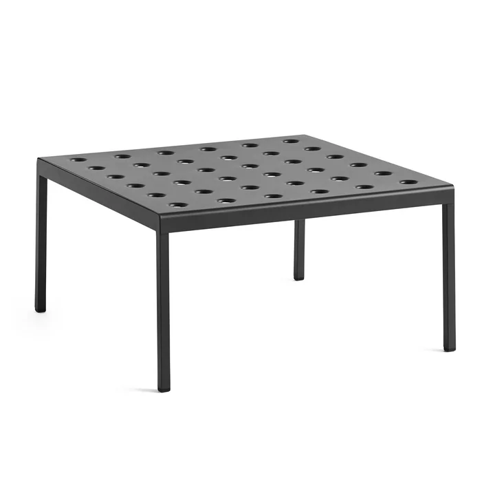 HAY - Balcony Beistelltisch, 75 x 76 cm, anthrazit