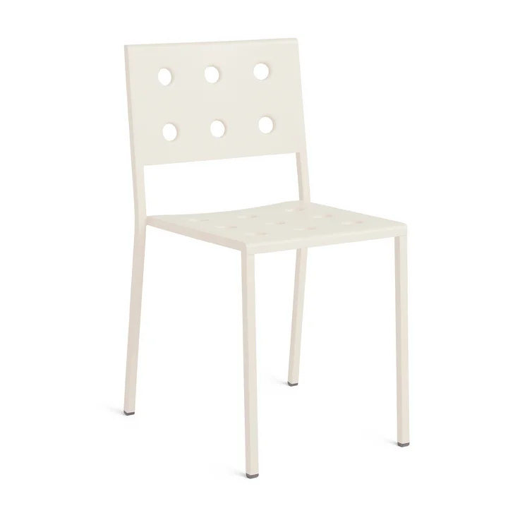 HAY - Balcony Dining Stuhl, chalk beige