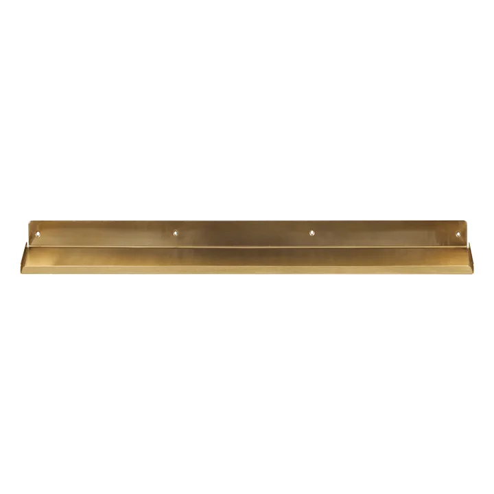 Ledge Wandregal, L 80 cm, messing von House Doctor