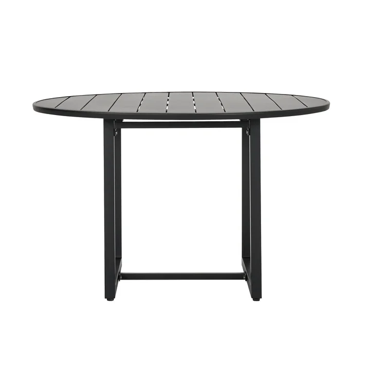 Helo Outdoor Tisch, Ø 120 cm, schwarz von House Doctor