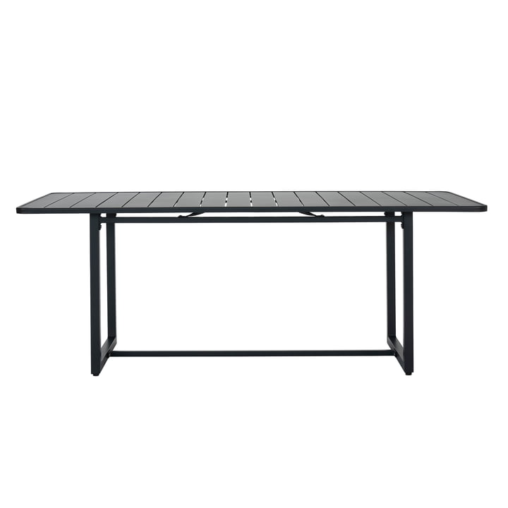 Helo Outdoor Tisch, 90 x 200 cm, schwarz von House Doctor