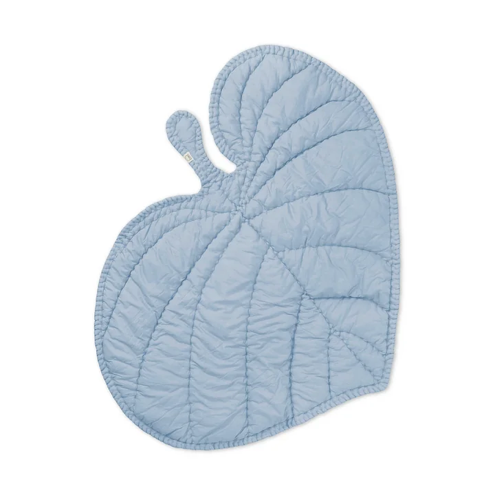 Leaf Spieldecke von Nofred in der Farbe blau