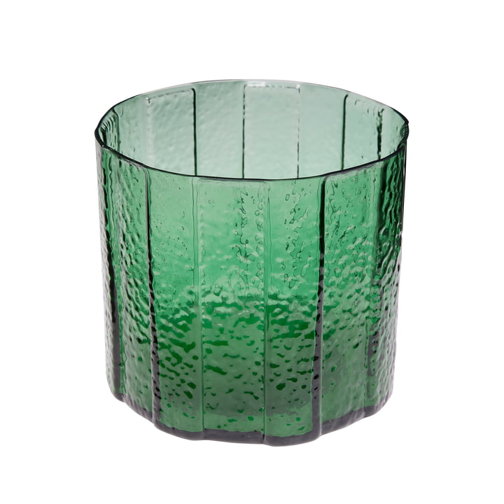 Emerald Vase, grün von Hübsch Interior