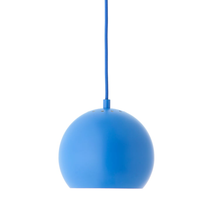 New Ball Pendelleuchte, Ø 18 cm, brighty blue (limitiert) von Frandsen