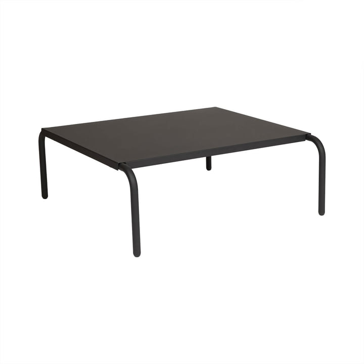 Furi Outdoor Lounge Tisch von OYOY in der Farbe schwarz