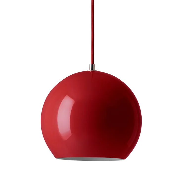 &Tradition - Topan VP6 Pendelleuchte, zinnoberrot