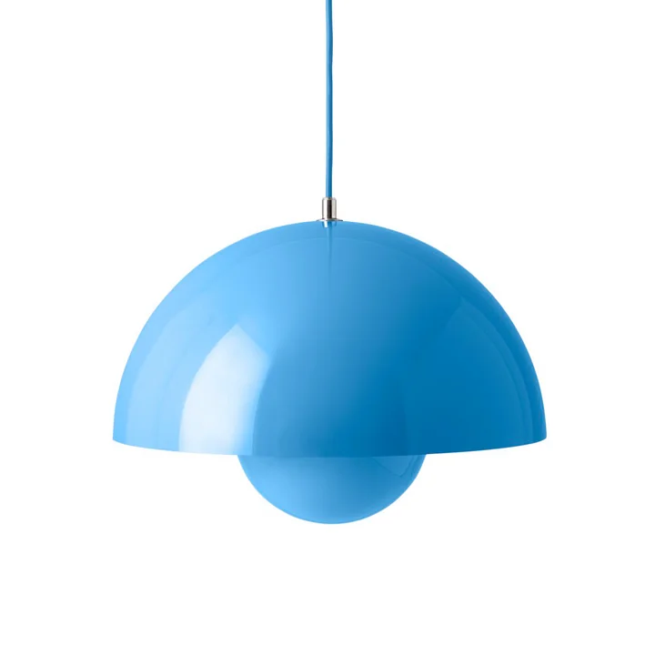 &Tradition - FlowerPot Pendelleuchte VP7, swim blau