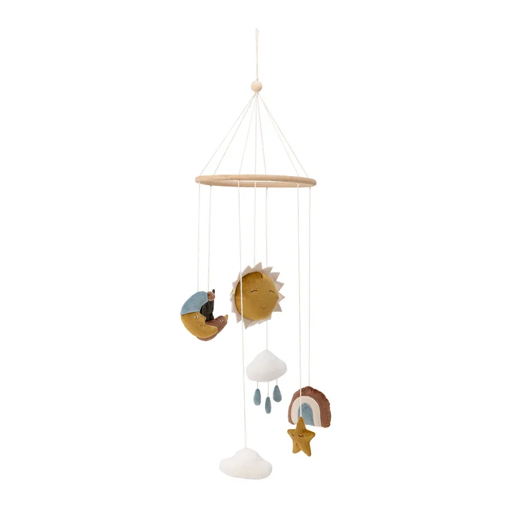 Bloomingville - Vigge Mobile, Ø 20 x H 70 cm, braun