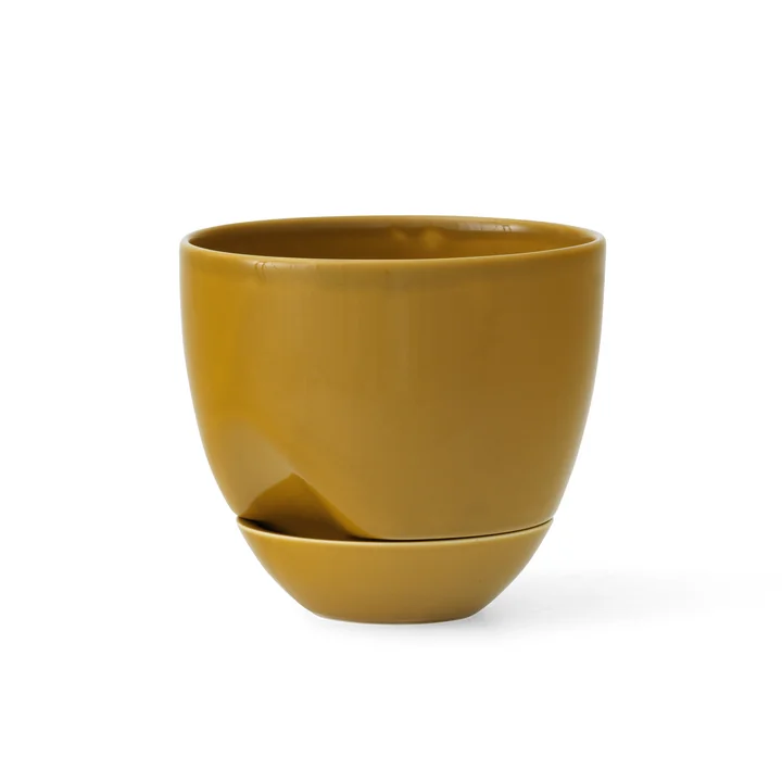 Hydrous Pflanztopf, Ø 12 cm, ocker von Audo