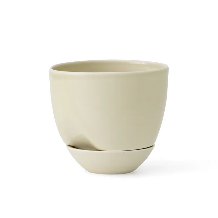 Hydrous Pflanztopf, Ø 12 cm, aschgrau von Audo