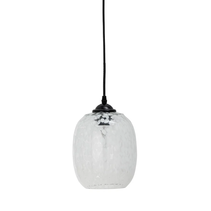 Bloomingville - Gisele Pendelleuchte, Ø 18 cm, weiß