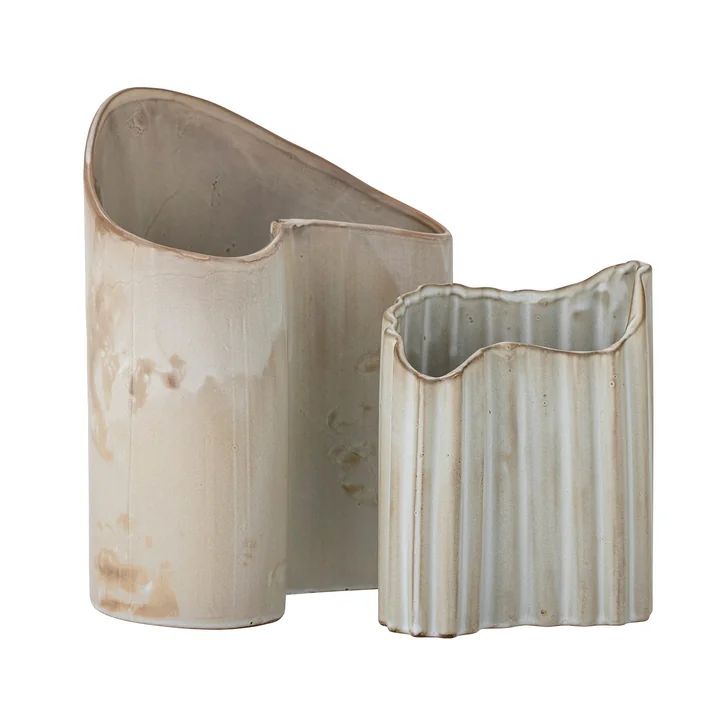 Bloomingville - Henaj Vase, braun (2-er Set)