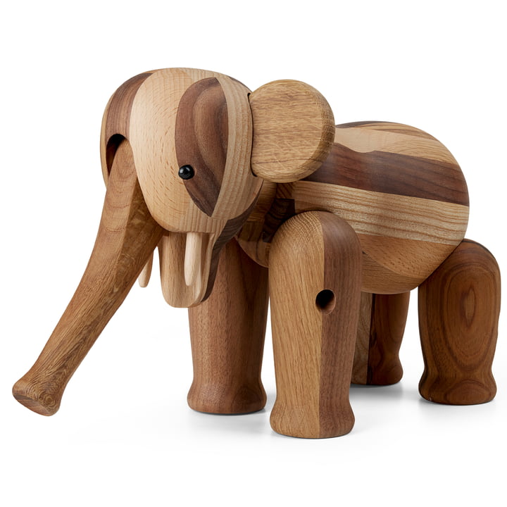 Elefant Reworked Anniversary Mini von Kay Bojesen in der Ausführung mixed wood