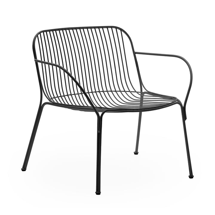 Hiray Lounge Chair, schwarz von Kartell