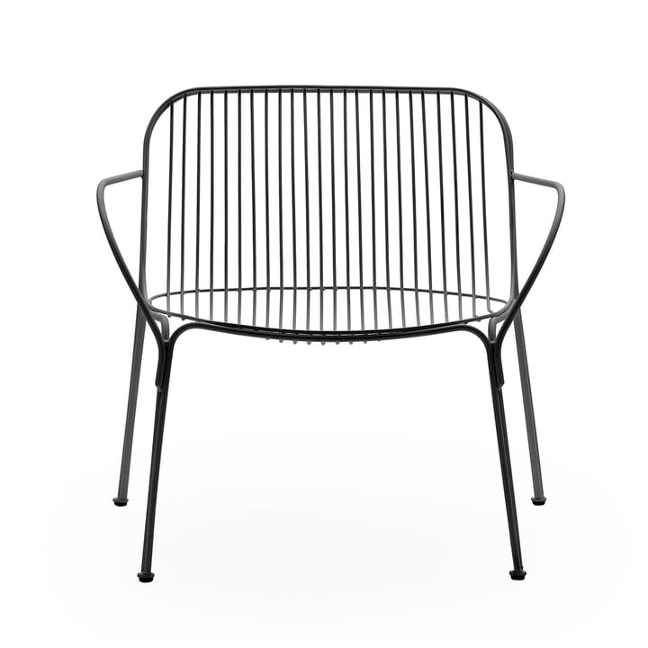 Hiray Lounge Chair, schwarz von Kartell