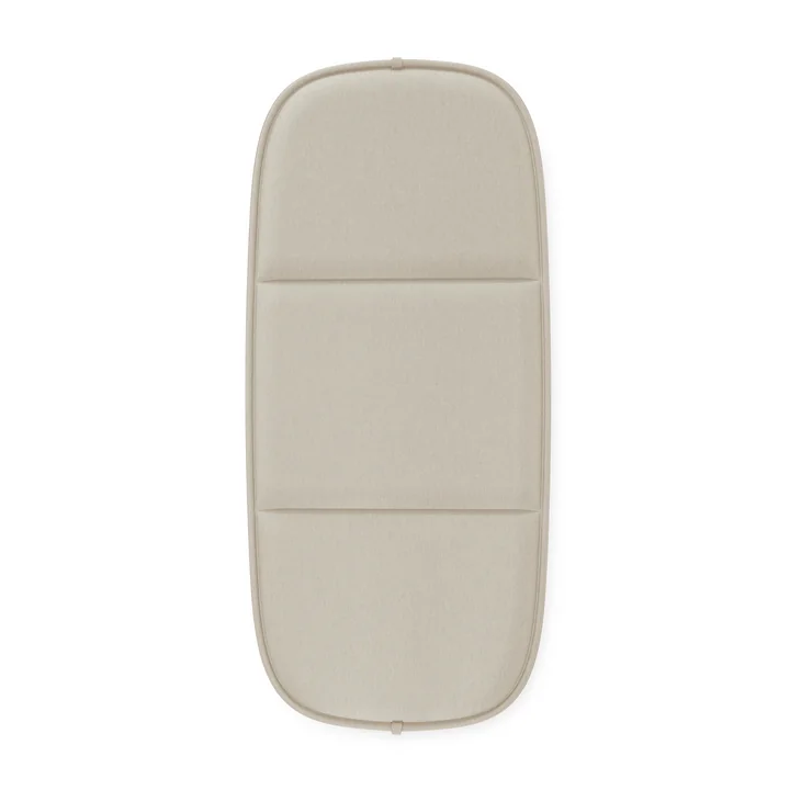 Sitzkissen für Hiray Gartensofa, 96 x 44 cm, ecru von Kartell